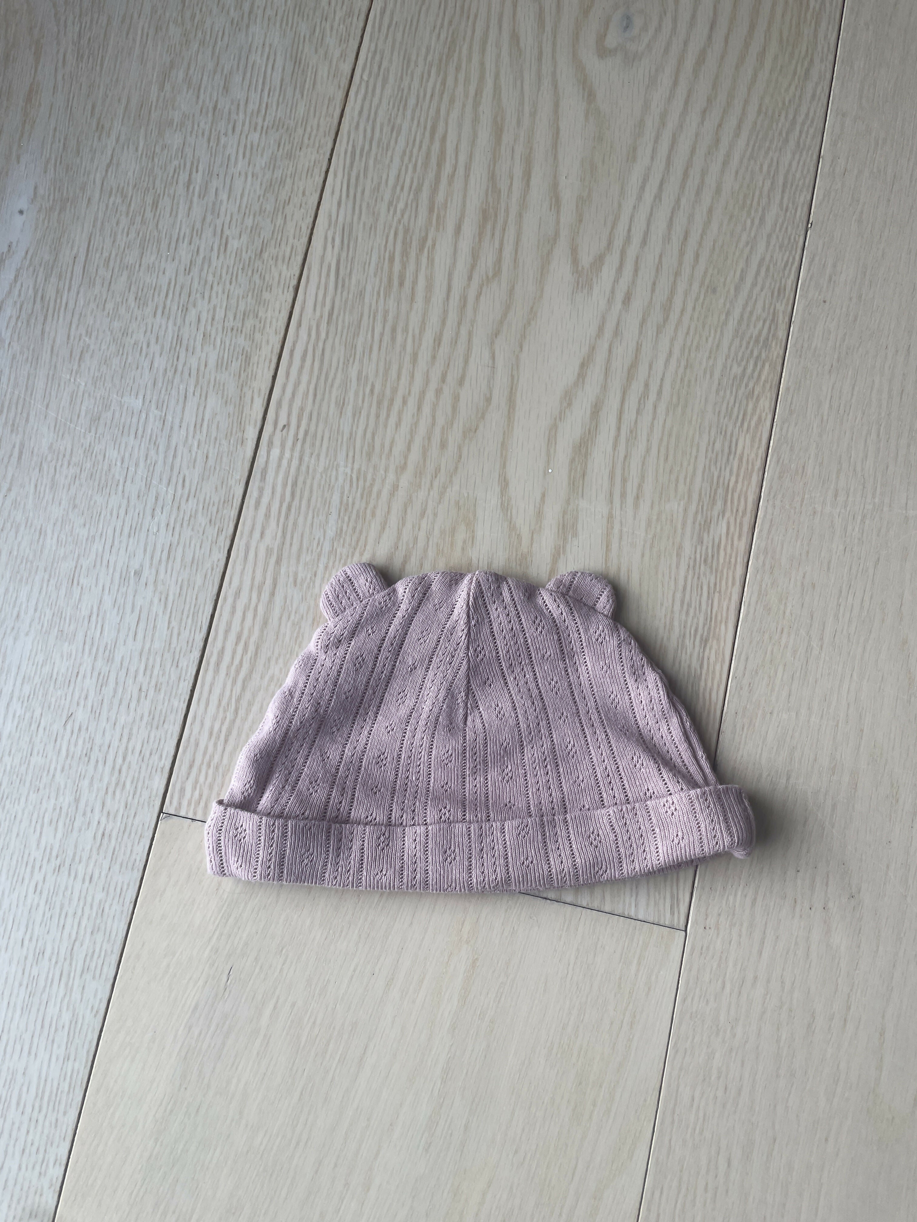 Lyserød baby hue 0