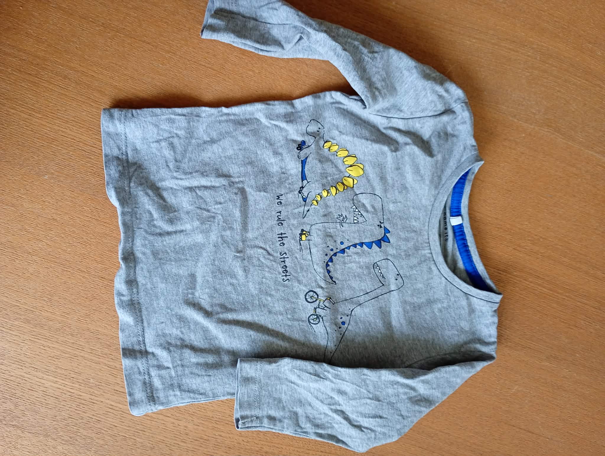 Trøje med dinosarus